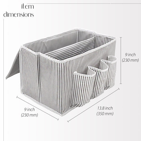 EDNA HOME Bedside Storage Organizer